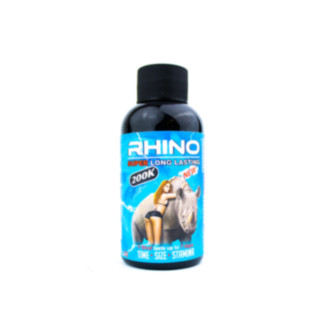 RHINO LIQUID SUPER LONG LASTING 200K BLUE 2OZ 12PK 1CT