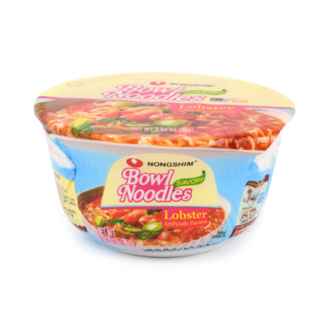 SOUP NONGSHIM BOWL LOBSTER 3.03OZ 12PK