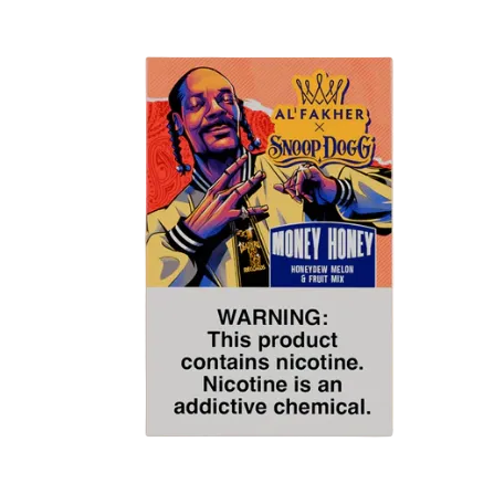 AL FAKHER SNOOP DOGG HONEYDEW MELON&FRUIT HOOKAH TOBACCO 50G 10PK
