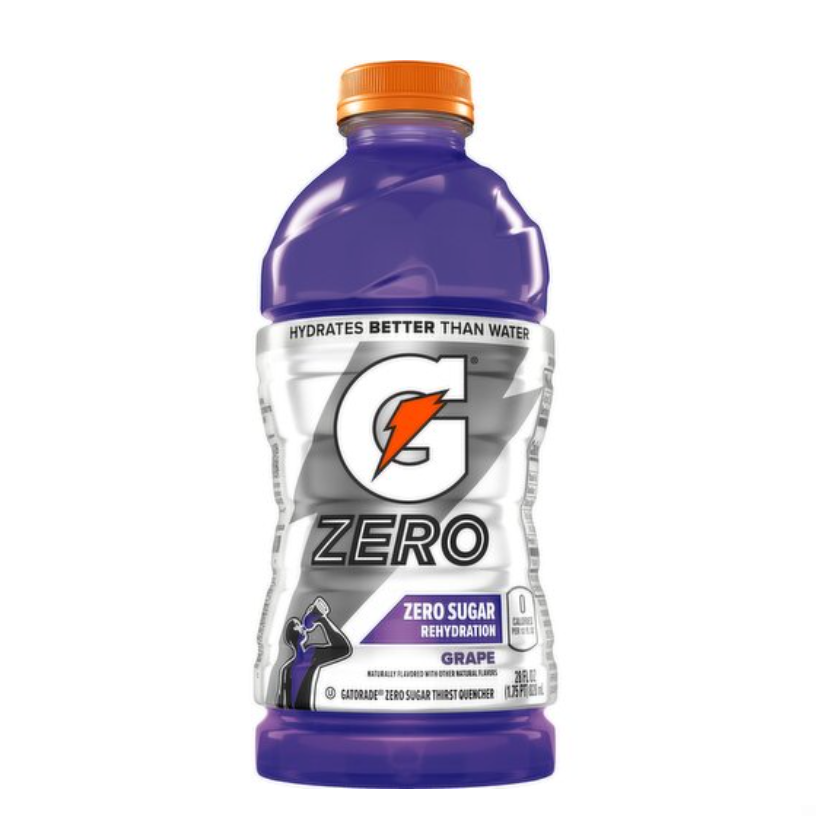 GATORADE ZERO GRAPE 28OZ 15PK