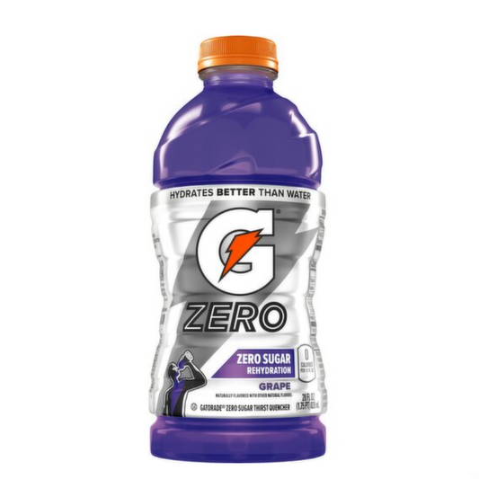 GATORADE ZERO GRAPE 28OZ 15PK