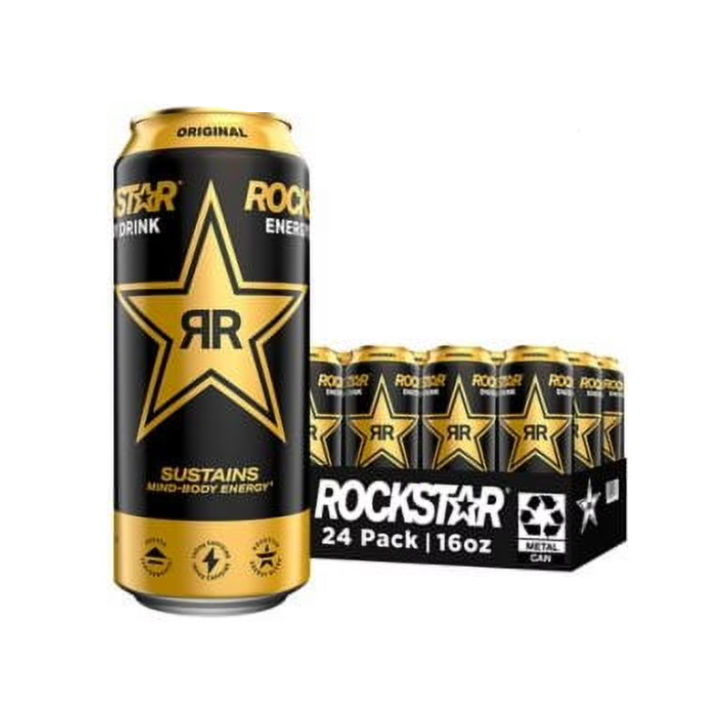 ROCKSTAR ORIGINAL ENERGY DRINK 16 OZ 24PK