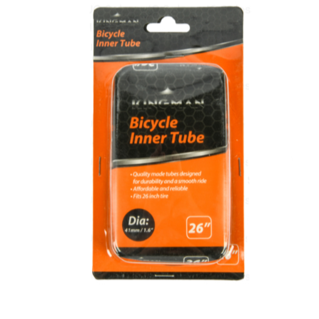 BIKE INNER TUBE KINGMAN 26" 1CT