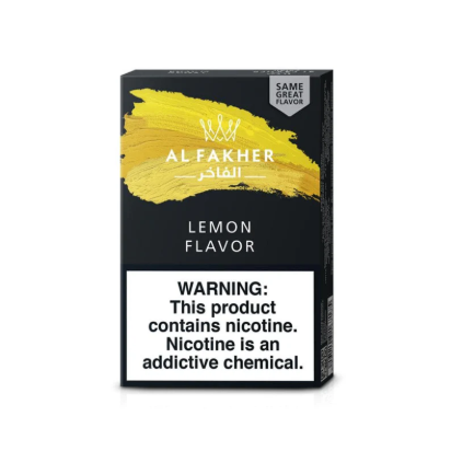 AL FAKHER LEMON FLAVOR HOOKAH TOBACCO 50G 10PK