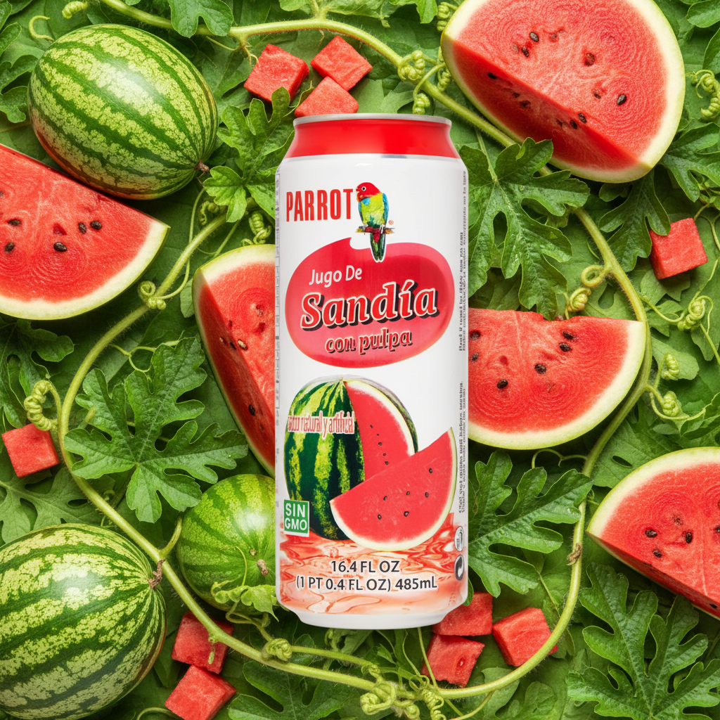 PARROT WATERMELON JUICE 16.4OZ 12PK