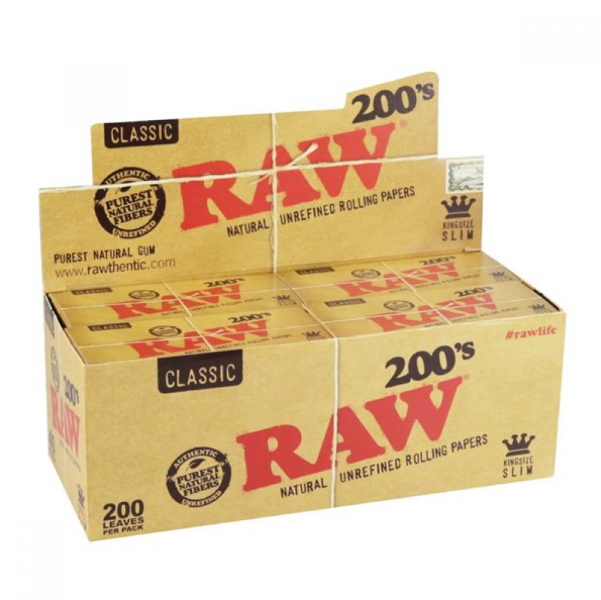 RAW PAPER 200'S KING 40CT GOLD
