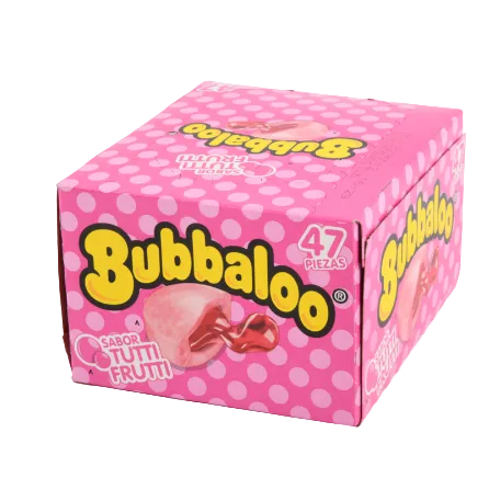 BUBBALOO GUM TUTTI FRUTTI 47PK 1CT