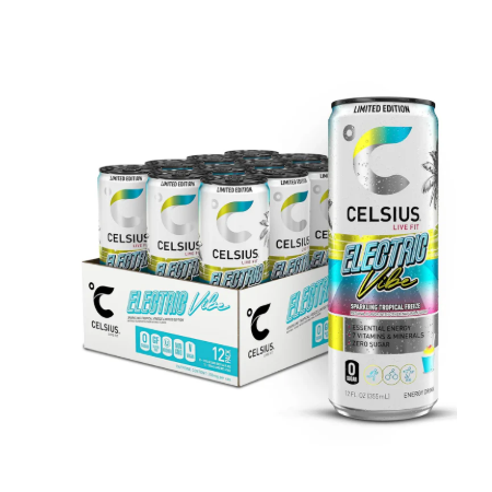 CELSIUS ENERGY ELECTRIC VIBE 12OZ 12PK