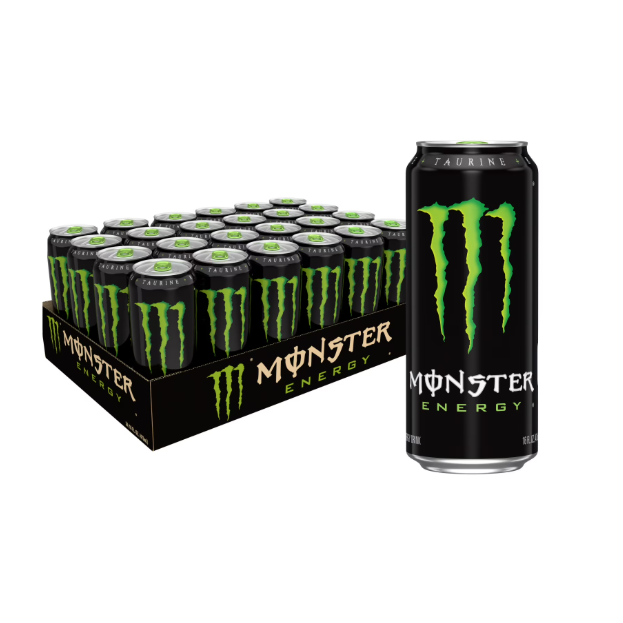 MONSTER ENERGY REGULAR GREEN 16OZ 24PK