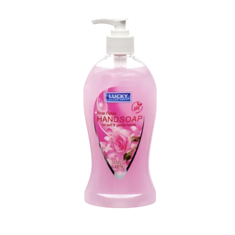 LUCKY LIQUID HANDSOAP ROSE PETALS 13.5OZ 1CT