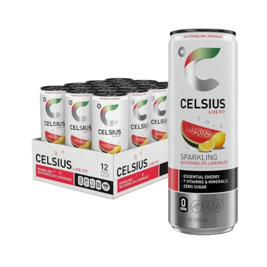 CELSIUS ENERGY WATERMELON LEMONADE 12OZ 12PK