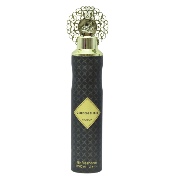 AIR FRESHENER GOLDEN ELIXIR NUSUK 300ML 1CT