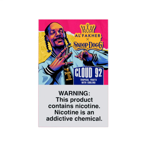 AL FAKHER SNOOP DOGG CLOUD 92 HOOKAH TOBACCO 50G 10PK
