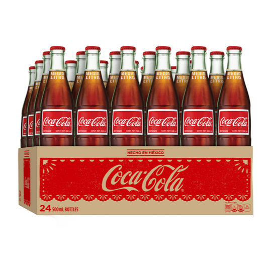 COCACOLA GLASS 500ML 24PK 1CT