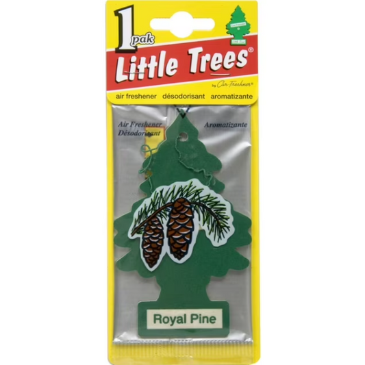 AIR FRESHENER LITTLE TREE ROYAL PINE 24PK