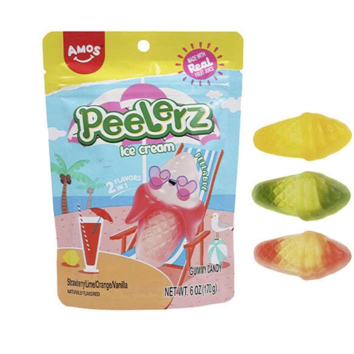 PEELERZ GUMMY ICE CREAM 6OZ 1CT