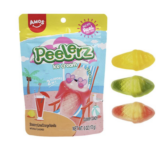 PEELERZ GUMMY ICE CREAM 6OZ 1CT