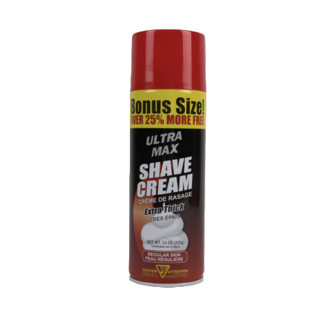 SHAVE CREAM XTRACARE REGULAR 14OZ 1CT