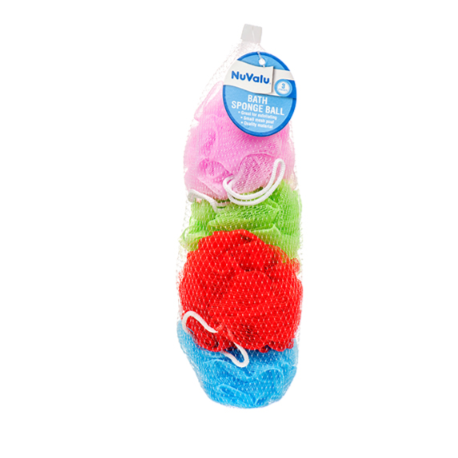 BATH SPONGEBALL NUVALU ASSORTED 1CT