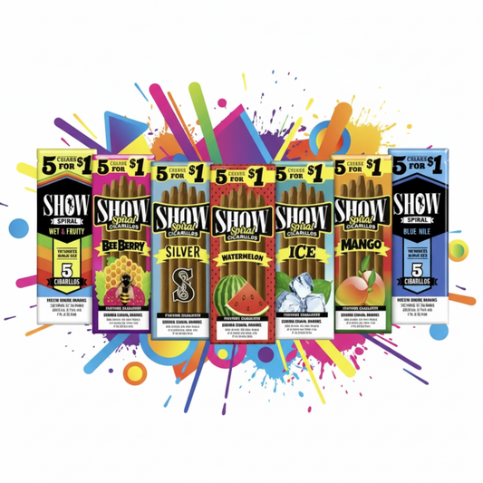 SHOW CIGARILLOS 15/5PK 5/$1