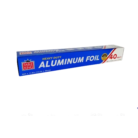 ALUMINUM FOIL TABLE KING 40SQFT 1CT