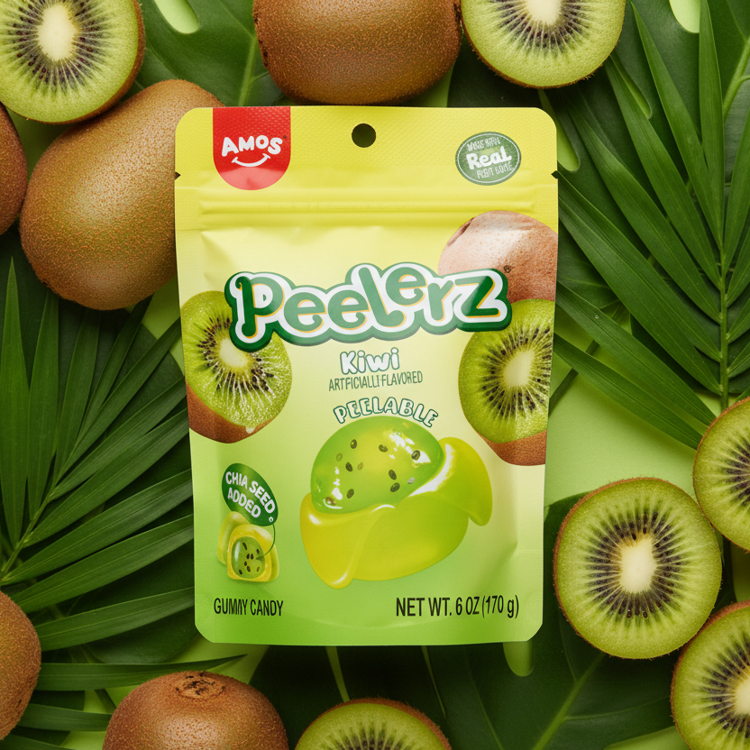 PEELERZ GUMMY KIWI 6OZ 1CT