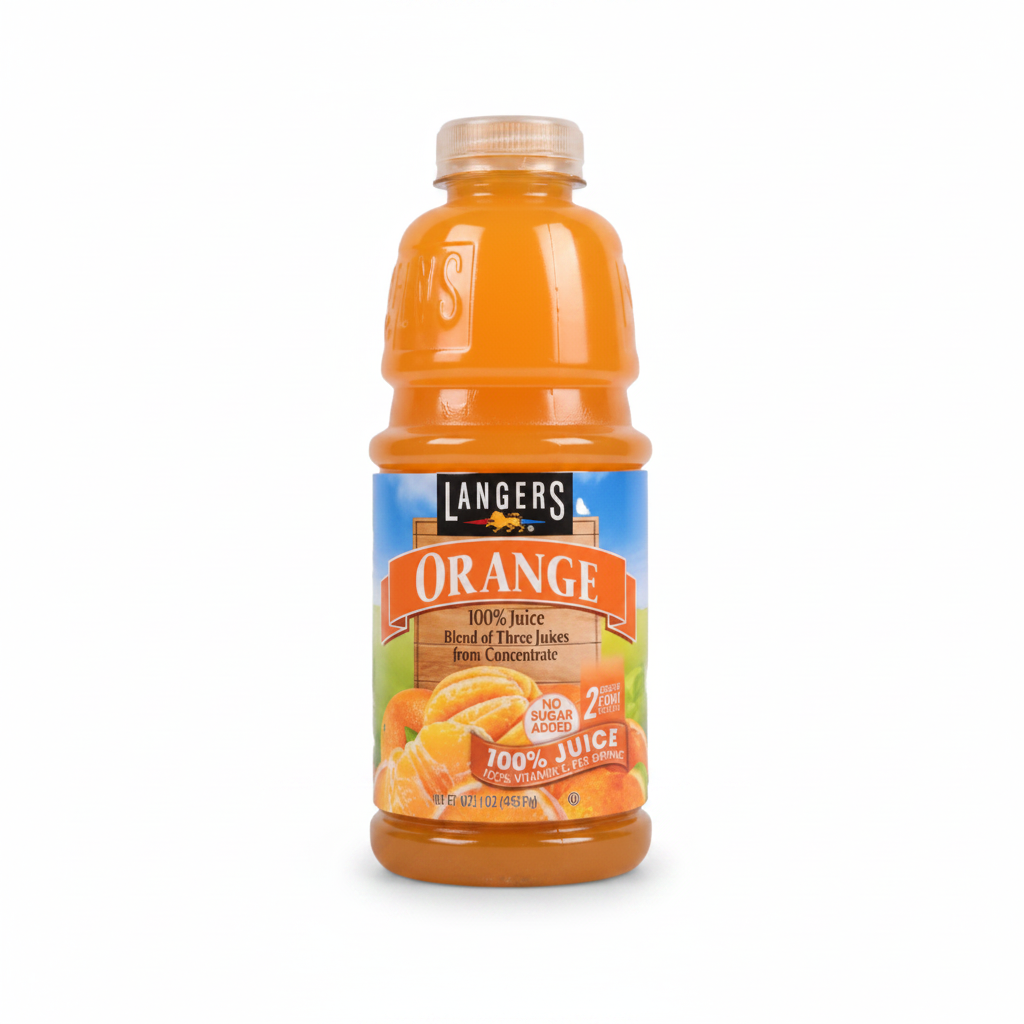 LANGERS ORANGE JUICE 32OZ 12PK