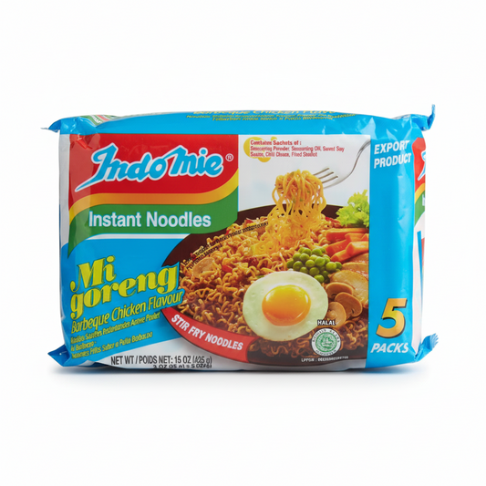 SOUP INDOMIE BBQ HOT FRIED NOODLES 3OZ 5PK
