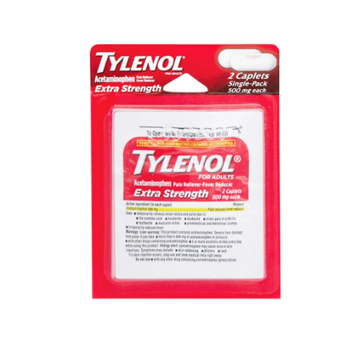 MEDICINE TYLENOL EXTRA STRENGTH BLISTER 12PK