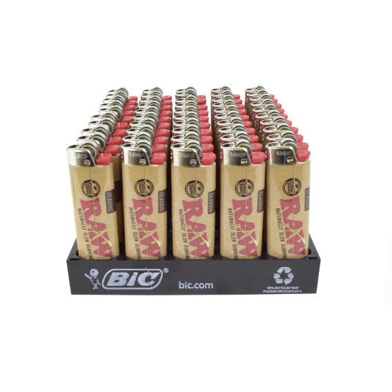 RAW BIC LIGHTER LARGE 50PK+3