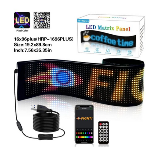 LED BULB PIXELLAB L 35.35" X W 7.56"