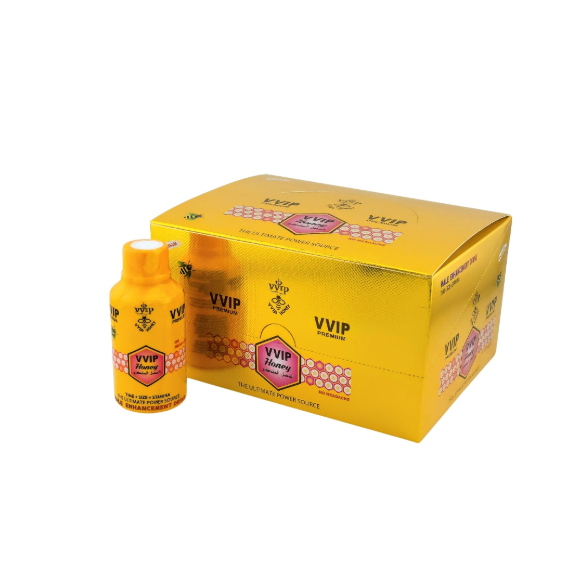 VVIP HONEY LIQUID 2OZ 12PK 1CT