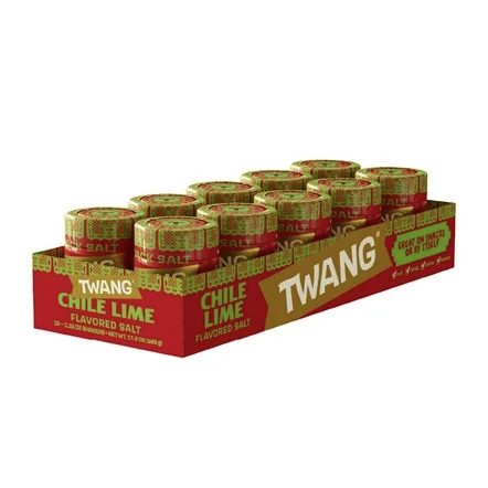 SALT TWANG TWANGERZ CHILE LIME SALT 1.5OZ 10PK 1CT