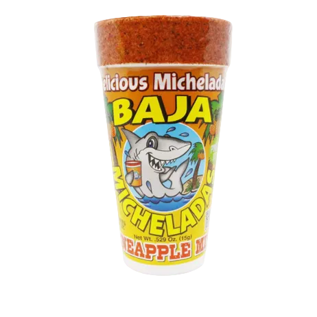 MICHELADA BAJA PINEAPPLE MIX FOAM CUP 1CT