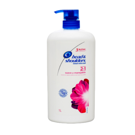 SHAMPOO HEAD&SHOULDERS 2IN1 1LT 1CT