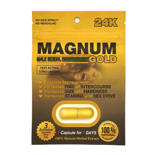 ENHANCEMENT MAGNUM 24K GOLD SINGLE 24PK 1CT