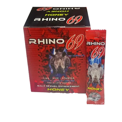 RHINO 69 ENHANCEMENT HONEY RED 24PK 1CT