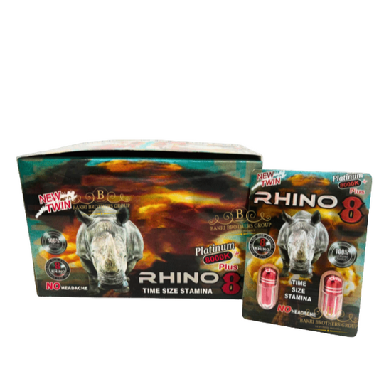 RHINO PILLS 8 800K DUAL 24PK 1CT