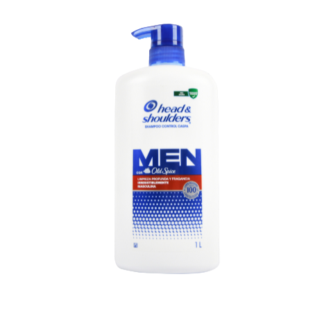 SHAMPOO MEN HEAD&SHOULDERS WITH OLD SPICE 1LT 1CT