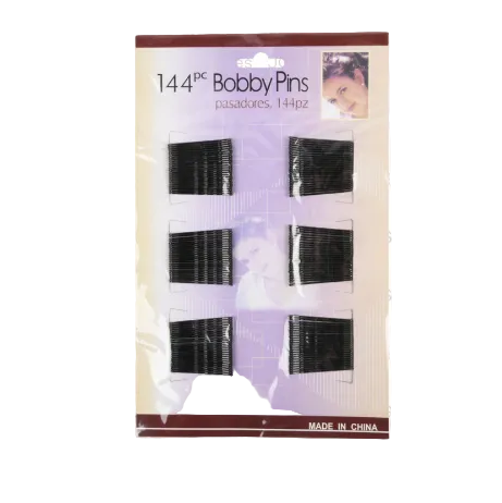 HAIR CLIPS BOBBY PINS 144PK 1CT