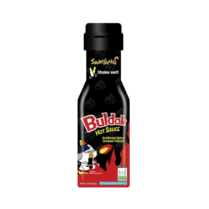 HOT SAUCE BULDAK ORIGINAL BLACK 7.05OZ 1CT