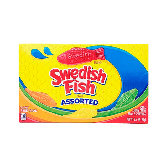 CANDY SWEDISH FISH ASSORTED 12PK 1CT