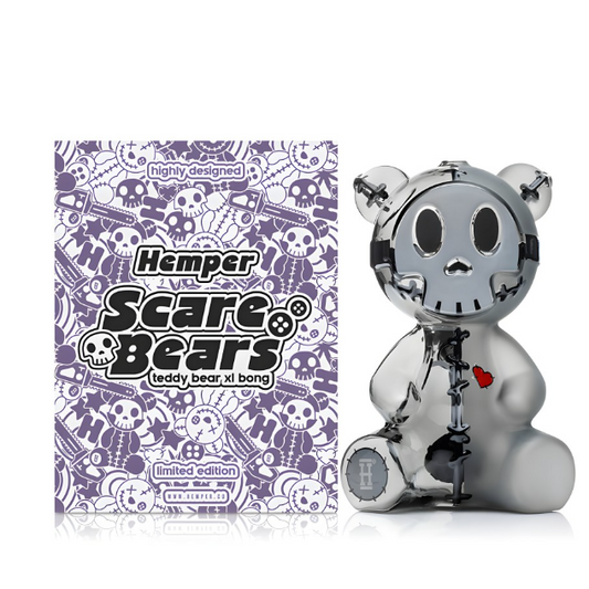 BONG HEMPER TEDDY BEAR SCARE BEAR XL