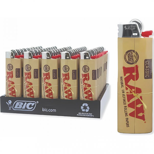 LIGHTER BIC LARGE 50PK+3 RAW