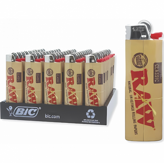 LIGHTER BIC LARGE 50PK+3 RAW
