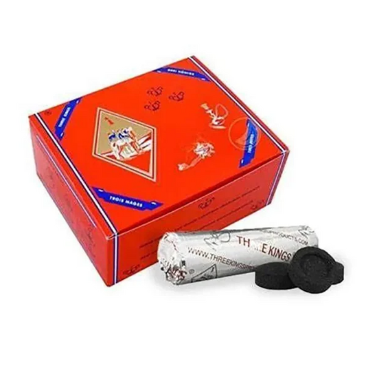 CHARCOAL THREE KINGS SMALL 33M 100PK