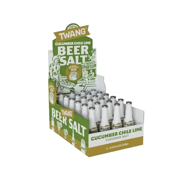 SALT TWANG BEER SALT CUCUMBER CHILI LIME 24PK 1CT