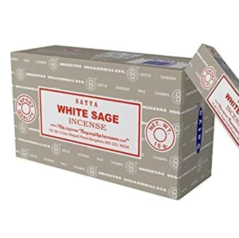 INCENSE NAG CHAMPA WHITE SAGE 12PK 1CT