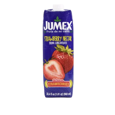 JUMEX STRAWBERRY NECTAR JUICE 32.4OZ 12PK