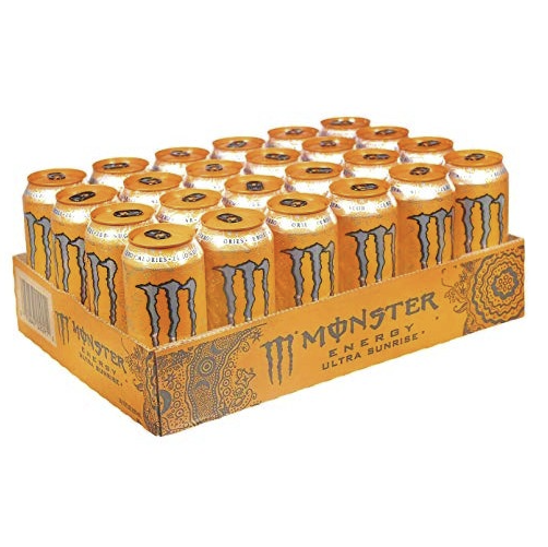 MONSTER ENERGY ULTRA SUNRISE ORANGE 16OZ 24PK 1CT